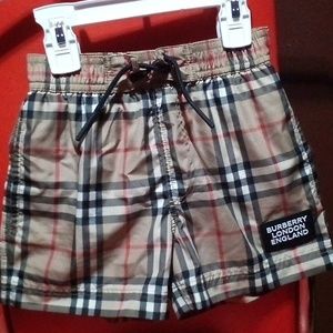Burberry swimming trunks 4y